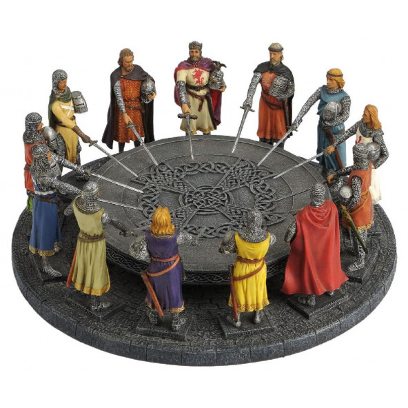 VERONESE BİBLOLAR - Wise Mitoloji & Tarih-KRAL ARTHUR VE 12 SAVAŞÇI-29,5-29,5-11,5 CM-jWU73616YA ürün görseli