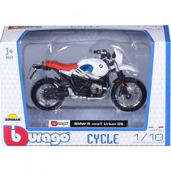 Sunman 1:18 Ducati Motor - Bmw R Ninet Urban Gs