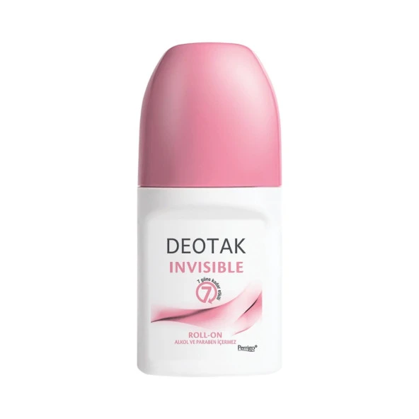 Deotak Invisible Roll-on Deodorant 35 ml X 4 Adet