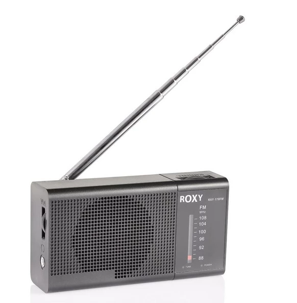 Roxy RXY-170FM Cep Tipi Mini Fm Radyo Mutfak Radyosu Deprem Çantasına Uygun Pilli Radyo - 1