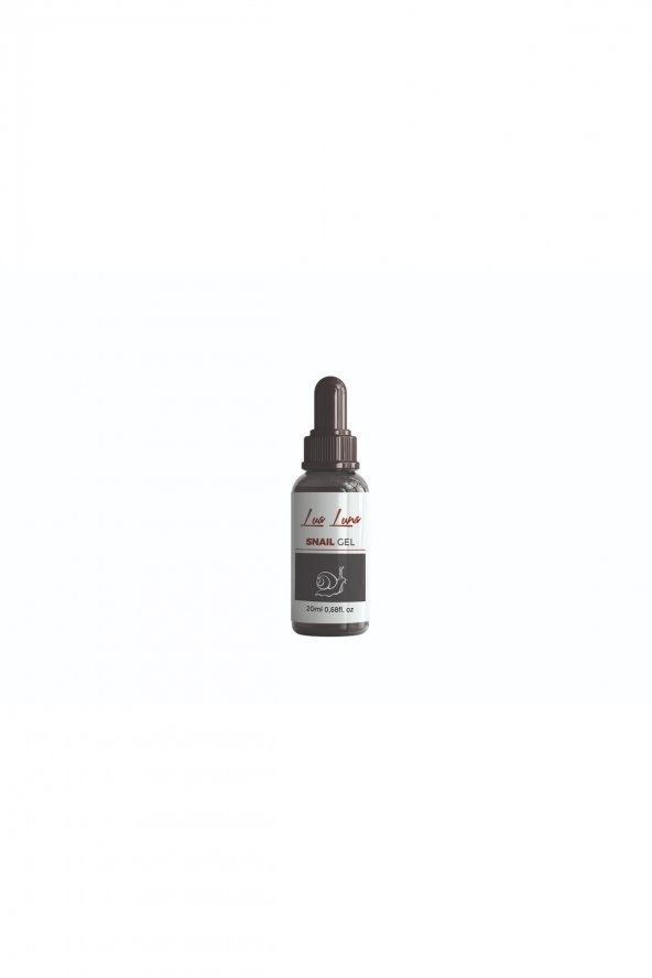 lua luna Yüksek Onarıcı Etkili Snail Gel Serum 20 Ml - Onarıcı Salyangoz Salgısı Serum