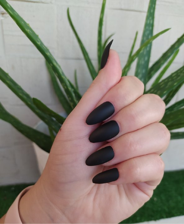 SHUSHU shushu 12 li kendinden yapışkanlı  takma tırnak - 2