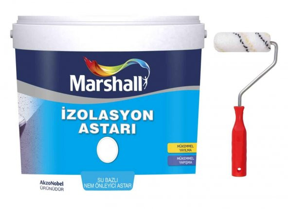 MARSHALL İZOLASYON ASTARI ŞEFFAF 2.5LT-iç-Dış Cephelerde Nem önleyici ve astar olarak kullanılır