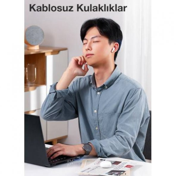 BASEUS BA04 Bluetooth 5.0 Wireless Kablosuz Adaptör Bluetooth Adaptör Dongle Kit - 4