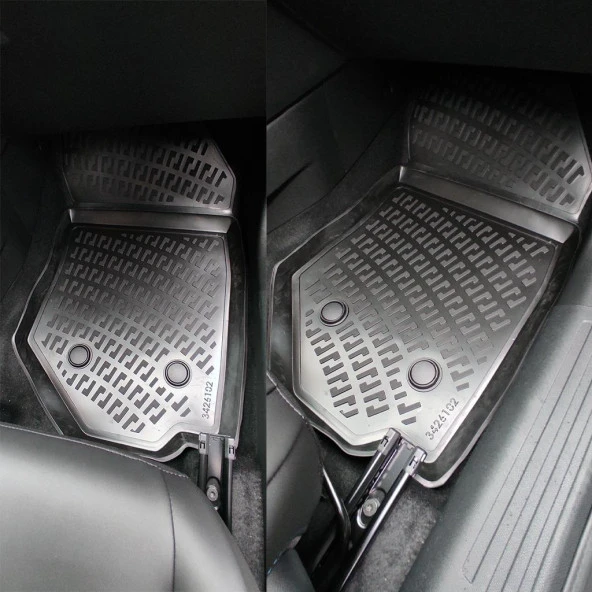 Bod Citroen C4X 3D Havuzlu Paspas 2023-Sonrası - Resim 3