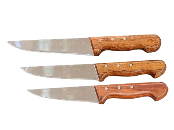 Üçlü Kasap-Mutfak Bıçak Seti 1-2-3 Numara ürün görseli