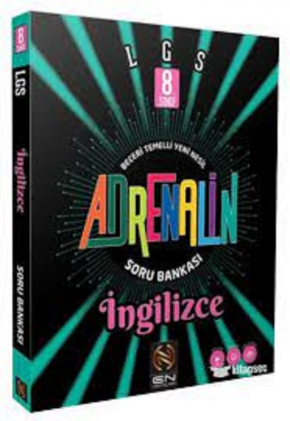 EN YAYINLARI 8.SINIF ADRENALİN İNGİLİZCE SORU BANK