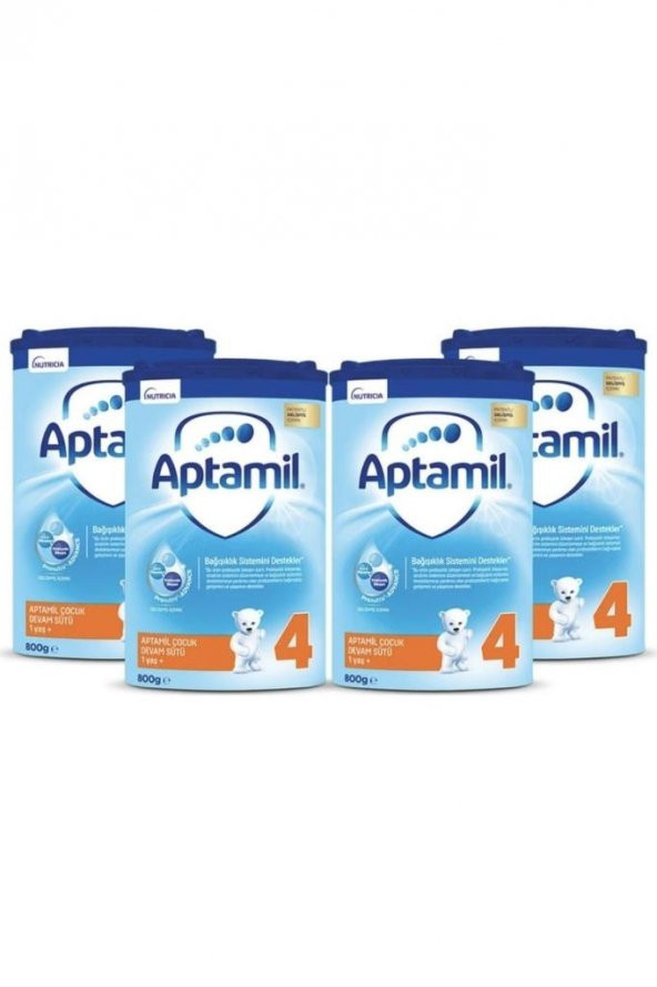 Aptamil Devam Sütü 4 Numara 800 Gr 4 Lü Paket
