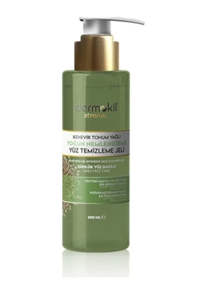 Dermokil Kenevir Tohumu Yağlı Yüz Temizleme Jeli 300 ML