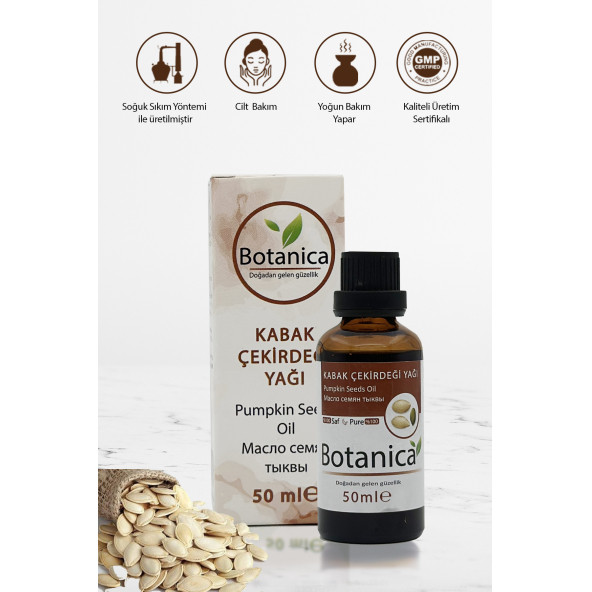 Kabak Çekirdeği Yağı  50ml - Resim 3