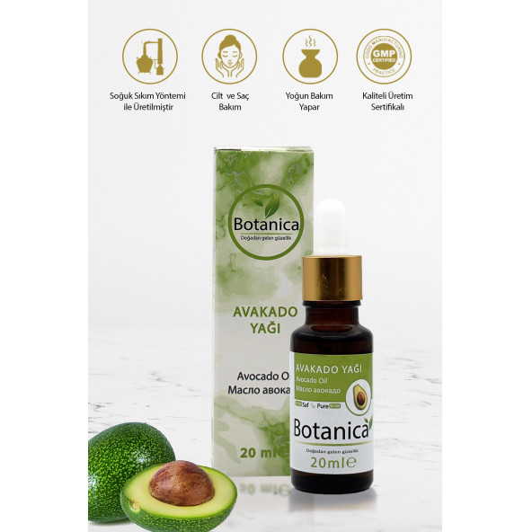 Botanica Avokado Yağı 20 ml - 2
