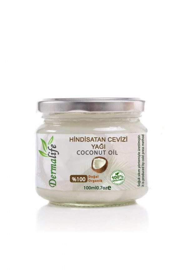 Kepek Ve Egzama Karşıtı Cilt Ve Saç Bakımı Için Doğal Hindistan Cevizi Yağı 100 ml - 1