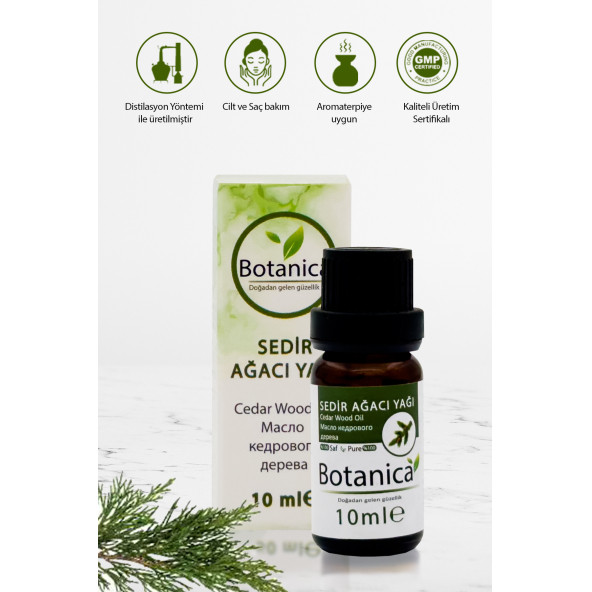 Botanica 100 Sedir Ağacı Yağı 10 Ml