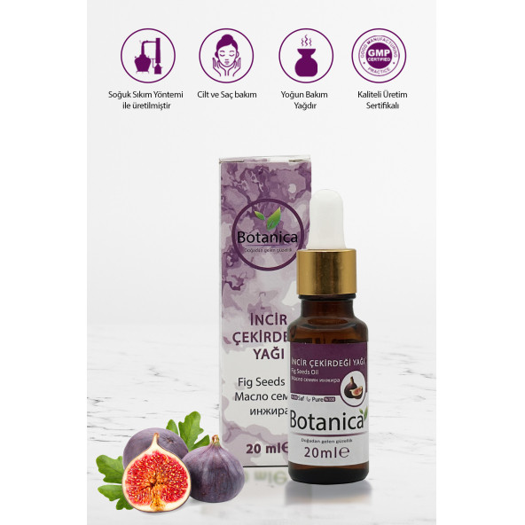 Botanica 100 Saf İncir Çekirdeği Yağı 20 ml