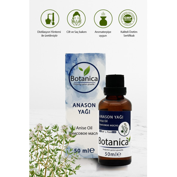 botanica 100 Saf Anason Yağı 50 ml