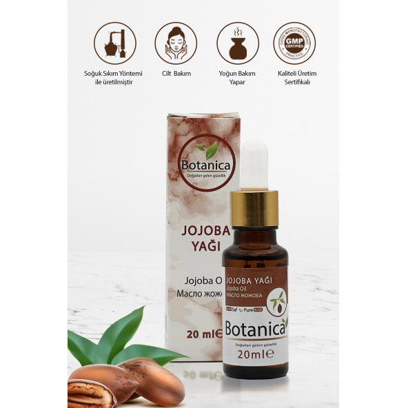 Botanica 100 Saf Jojoba Yağı 20 ml - 2