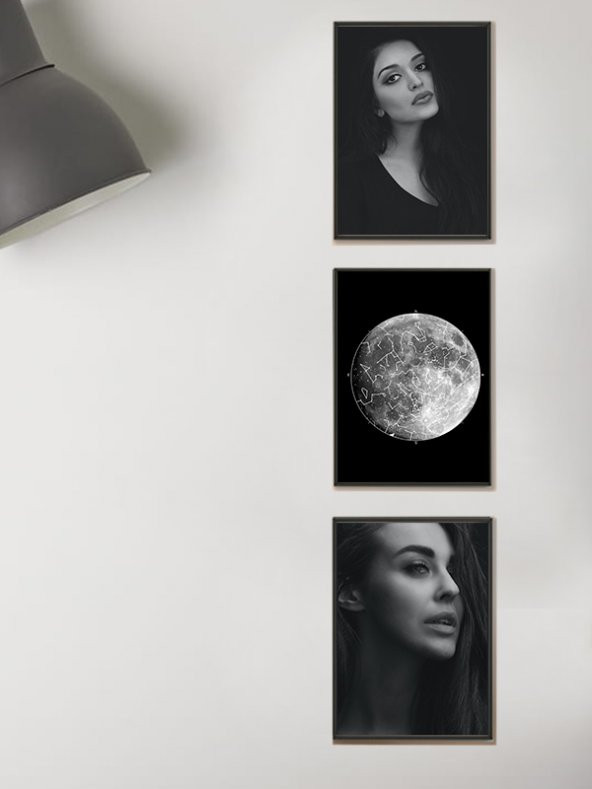 BNC DESIGN Kişiye Özel Gökyüzü Yıldız Haritası Hediye Tablo Spotify Kodlu Doğum Haritası - 2