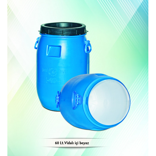 60 Litre Vidalı Fıçı