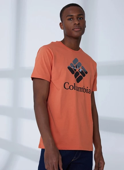 Columbia CSC M Hood Nightscape SS Tee Erkek Kısa Kollu Tişört CS0226-849 ürün görseli