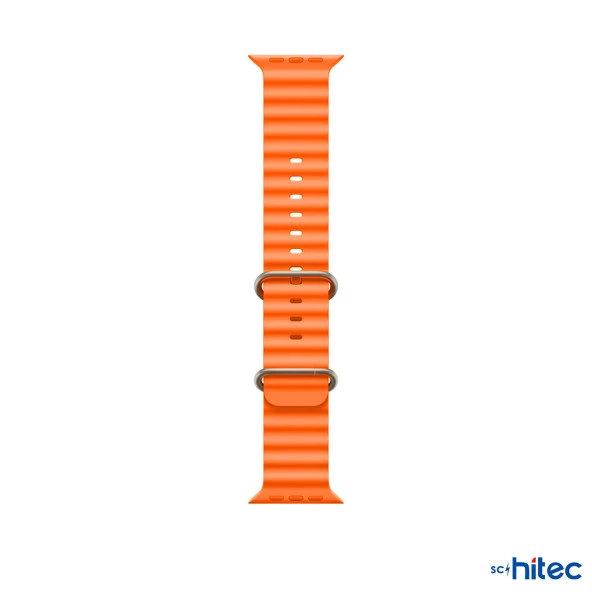 ScHitec Watch 8 Pro Max Amoled Ekran Android İos Uyumlu Akıllı Saat Turuncu - 3