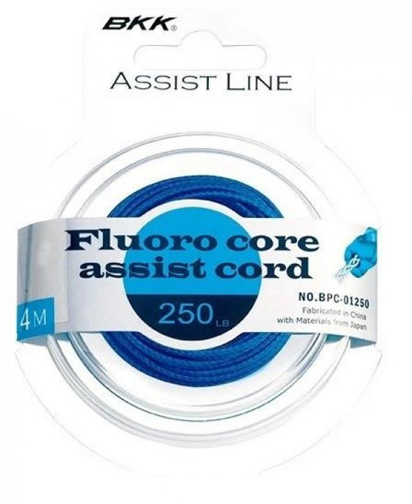 BKK Fluoro Core Assist Cord 100 lb ürün görseli 1