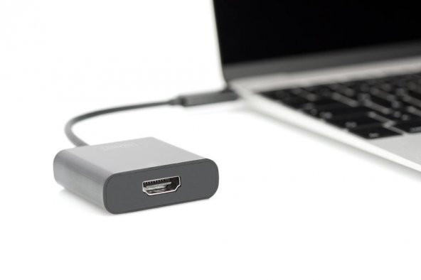DIGITUS DA-70852 USB Tip-C => HDMI GRAFİK ÇEVİRİCİ USB Tip-C Erkek=>HDMI-A (19 Pin, Dişi) Ultra HD,4K - 2