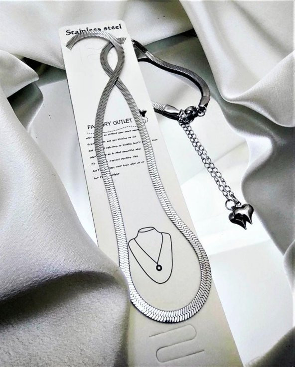 316L CERRAHİ ÇELİK GÜMÜŞ 50 CM 4 MM KALIN İTALYAN ZİNCİR-ÇKOL100 - 5