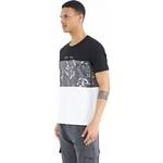 TOMMY LIFE Siyah Renk Geçişli Baskı Detaylı O Yaka Standart Kalıp Erkek T-shirt - 88177 T11ER-88177 - Resim 5