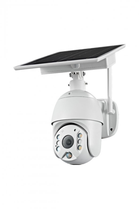 1080p Speed Dome Ptz İp Kamera Solar Enerjili 4g Dış Mekan Güvenlik Kamerası