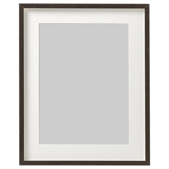IKEA HOVSTA Ahşap Çerçeve - Koyu Kahve - 40x50 cm