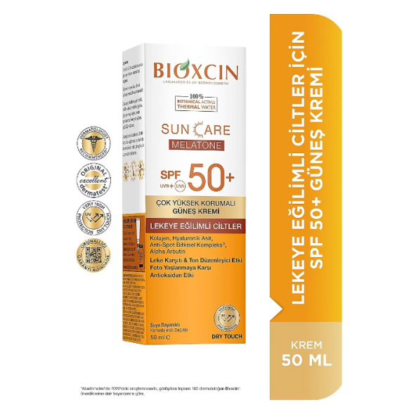 Bioxcin Sun Care Melatone Krem SPF50 50 ml