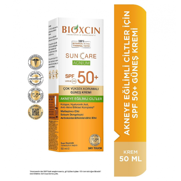 Bioxcin Sun Care Acnium Krem SPF50 50 ml