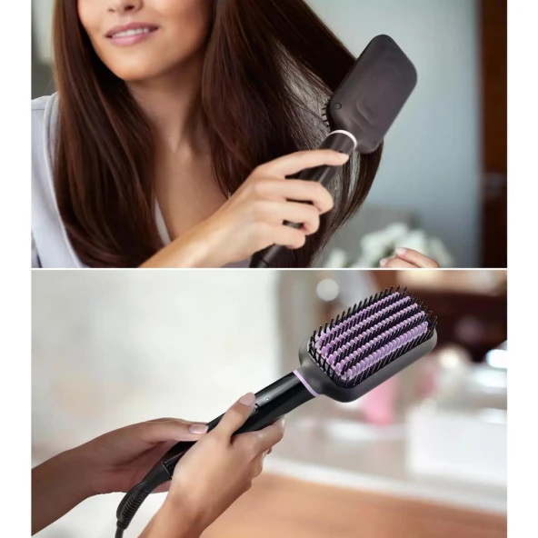 Philips BHH880/00 StyleCare Essential Isıtmalı Saç Düzleştirici Tarak - 7