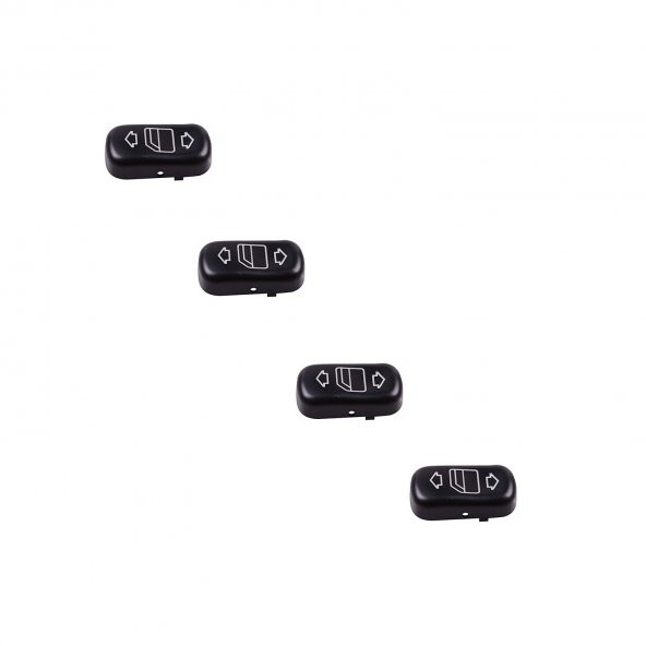 Mercedes C Class W202 1994-2000 için Cam Düğmesi Tamir Kapağı- 4LÜ - 3