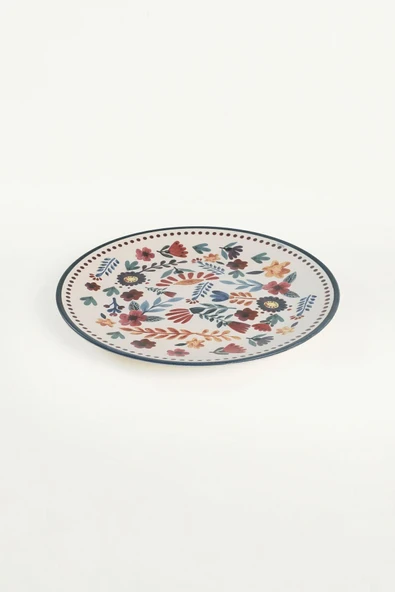 Keramika Keraart Springtime Servis Tabağı 26 Cm 6 Adet - 19558 - Resim 8