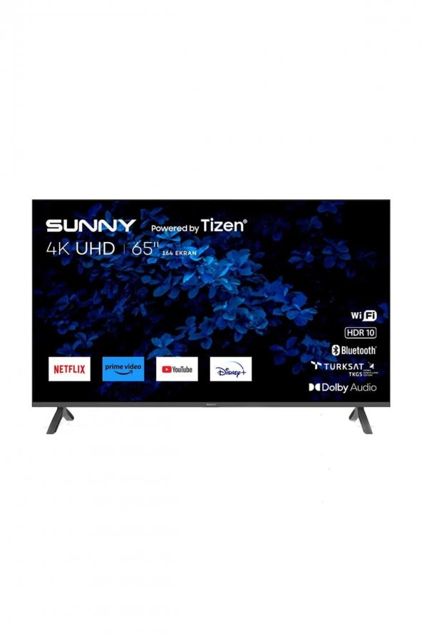 Sunny SN65FMN503 4K Ultra HD 65 165 Ekran Uydu Alıcılı Smart LED TV