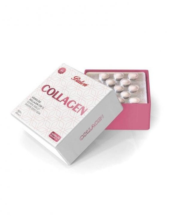 Balen Collagen Hidrolize Kolajen ( Tip 1 ) 800 Mg 60 Tablet