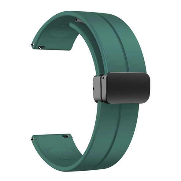 Gpack Xiaomi Watch S1 Active Kordon Silikon Mıknatıslı Ayarlanabilir HS19 - 8