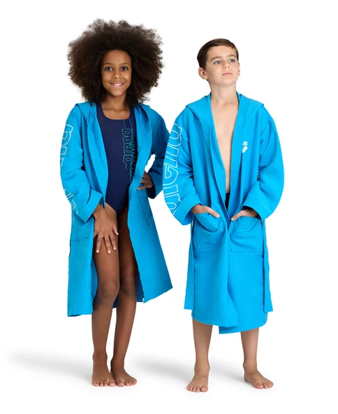 ARENA UNISEX ÇOCUK BORNOZ MAVİ ZEAL PLUS JR 005309401 YZM - 5