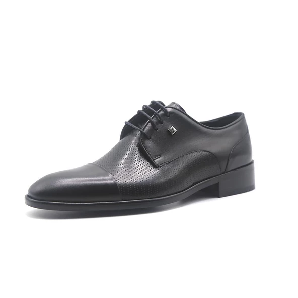 Fosco 9511 Erkek Deri Lazer Klasik Neolit Ayakkabı - Resim 5