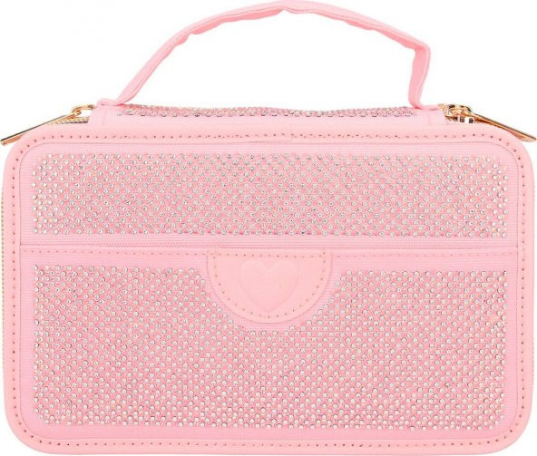 Top Model Depesche Pembe Glam Dolgulu Üçlü Kalemlik - 5