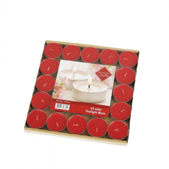 TEALIGHT MUM 25'Lİ