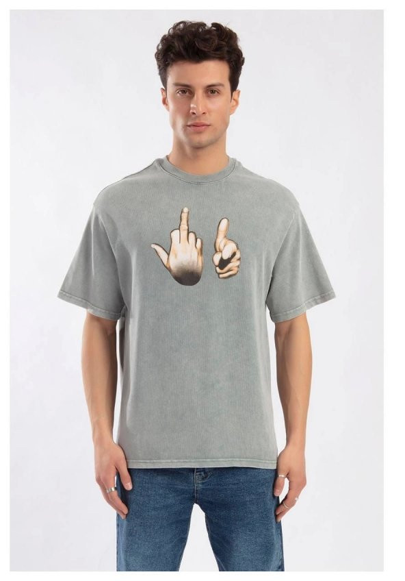 Catch Yeni Sezon Gri T-Shirt