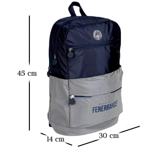 Me Çanta Fenerbahçe Trend Paraşüt Laptop Bölmeli Okul Sırt Çantası 4 Bölmeli (23734) - 2