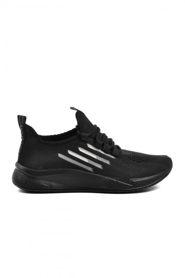 Ayakmod 507 Siyah-Siyah Fileli Hafif Spor Ayakkabı
