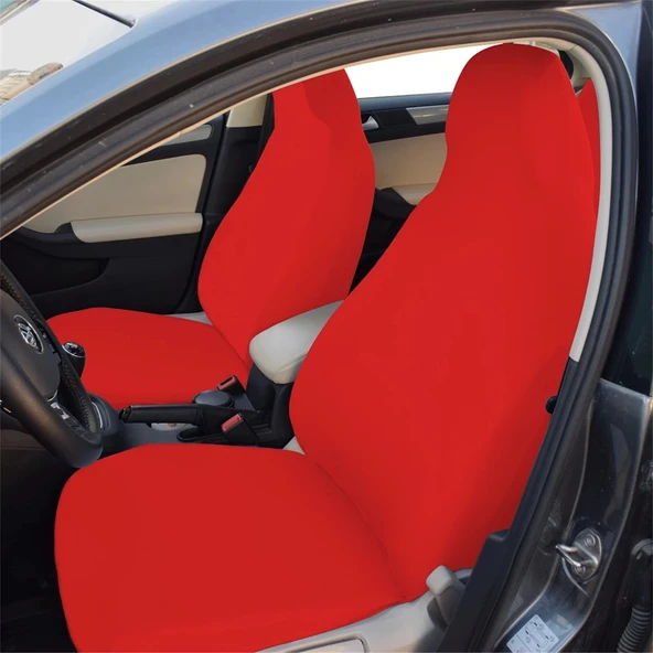 Kırmızı Servis Kılıfı Düz Renk Fit Kesim Likralı Ürün Terletmez Kumaş ürün görseli 1