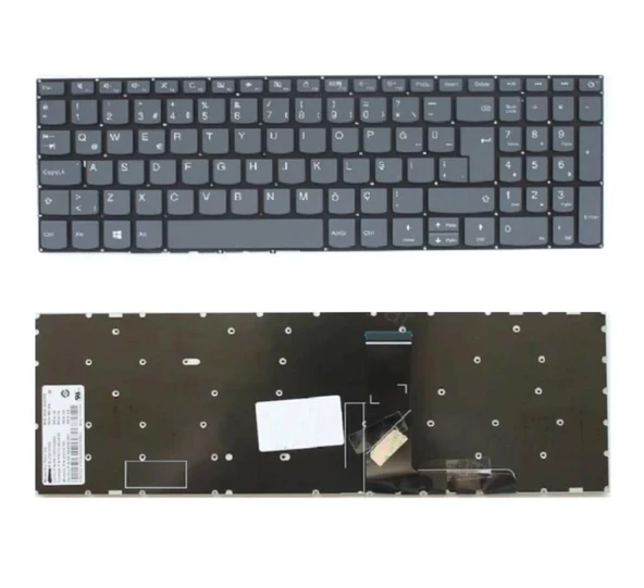 Lenovo 5CB0R16631 Klavye Tuş Takımı Füme TR ürün görseli 1