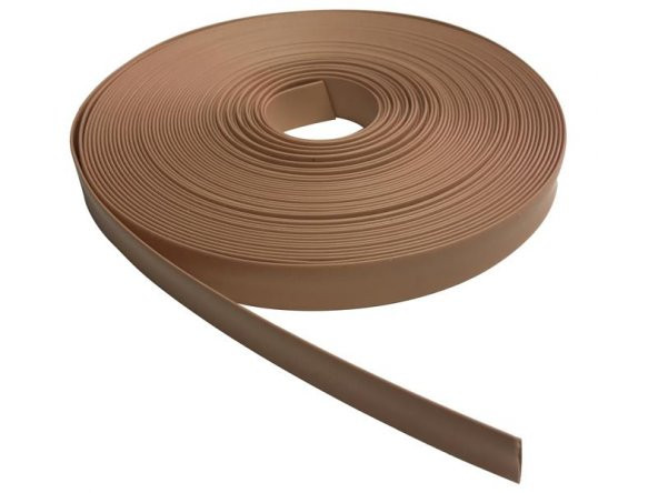 Isı ile 2/1 Daralan Makaron 9.5 mm - Kahverengi - 100 Metre