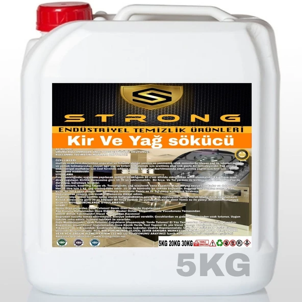 STRONG KİR VE YAĞ SÖKÜCÜ 5KG