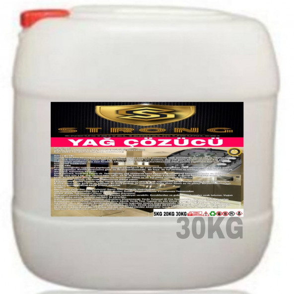 STRONG KİR VE YAĞ ÇÖZÜCÜ 30KG